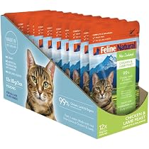 Amazon.co.jp: Feline Natural プレミアムパウチ キャットフード